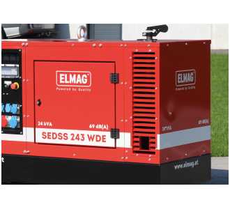 ELMAG Dichte Bodenwanne, für super-schallgedämmte Stromerzeuger, für Serie SEBSS/SEDSS b. 44kVA