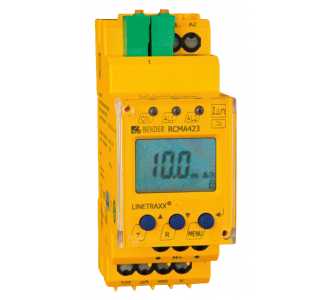 ELMAG Differenstrom-Überwachungsgerät BENDER RCMA423, für Stromerzeuger bis 100kVA (entspr. FI-Schutzschalter allstromsensitiv)