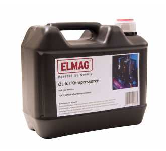 ELMAG Öl für Kompressoren, 5 l, (HD 20W-30)