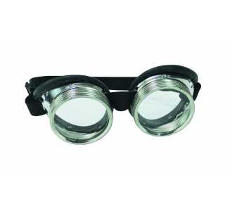 ELMAG Schweiß- /Schleifbrille farblos, splitterfrei, mit Gläser aus Verbundglas, schraubbar