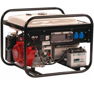 ELMAG Stromerzeuger SEBS 6000WE/25-AVR, mit HONDA-Motor GX390 mit Elektrostart und AVR-Regelung (semi-schallgedämmt)