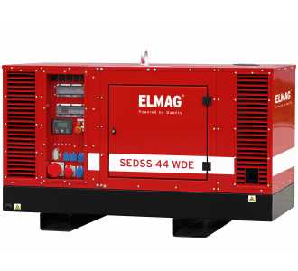 ELMAG Stromerzeuger SEDSS 34WDE-AVR-DSE4520, mit KUBOTA-Motor V3300 (super-schallgedämmt)