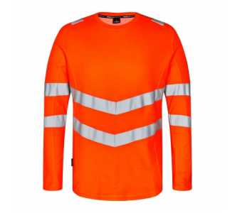 ENGEL Warnschutz Langarmshirt Safety 9545-182-10 Gr. XL orange