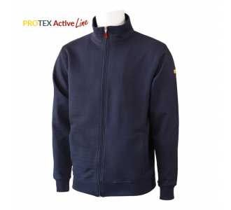ESD-ProTEX Sweatshirt-Jacke Active EP10031 Gr. 2XL marine