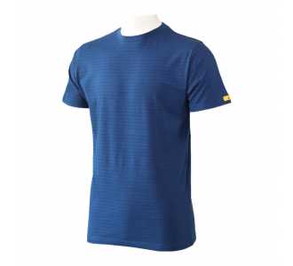 ESD-T-Shirt unisex EP10010 Gr. S königsblau