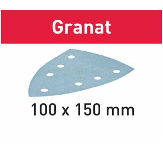Festool Schleifblatt STF DELTA/7 P120 GR/10 Granat