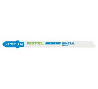 Festool Stichsägeblatt HS 75/1,2 BI/20 METAL STEEL/STAINLESS STEEL
