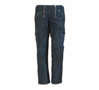 FHB FRIEDHELM Jeans Zunfthose LYCRA-STRETCH, schwarzblau, Gr. 42