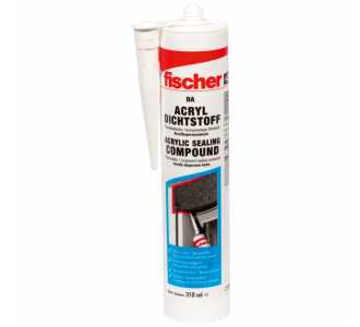 Fischer Acryldichtstoff DA 310 ml grau