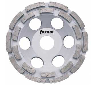 Forum Diamant-Schleiftopf 125 mm doppelreihig belegt