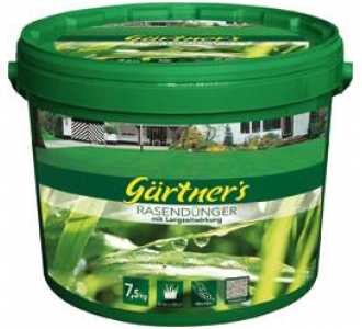 Gärtner's Rasendünger m. Langzeitwirkung,7,5 kg