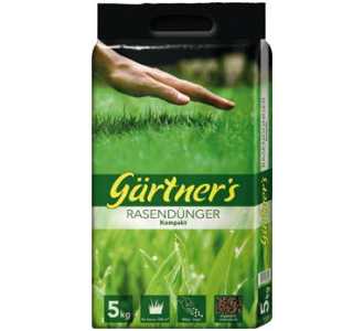Gärtner's Rasendünger mit Sofort- u. Langzeitwirkung, 5 kg