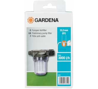 Gardena Pumpen-Vorfilter WD Bis 3.000 L/H
