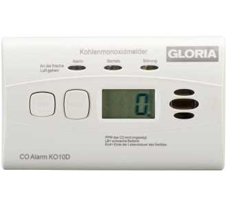 Gloria Kohlenmonoxidmelder KO10D mit Display
