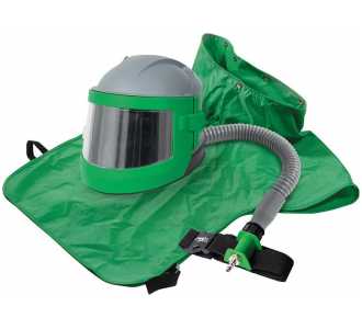 GVS NOVA 3 Sandstrahlschutz inkl. Atemschutzhelm, 03-502 C40 Klimagerät