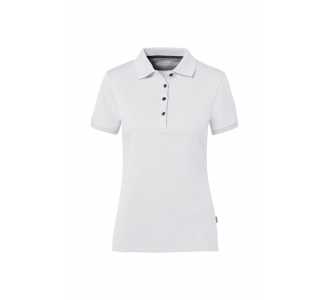 HAKRO Poloshirt Cotton-Tec Damen #214 Gr. M weiß