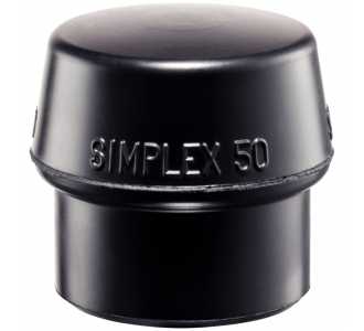 Halder SIMPLEX-Einsatz, Gummikomposition, schwarz, 100 mm