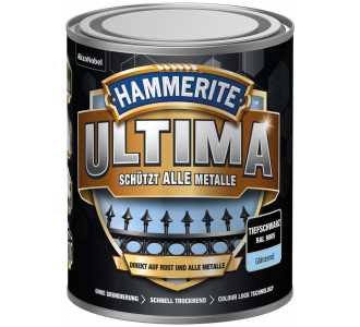 HAMMERITE Metall-Schutzlack GL Ultima (wb) 750 ml tiefschwarz