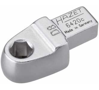 Hazet Einsteck-Halter für Bits, Einsteck-Vierkant 9 x 12 mm, Sechskant hohl 8 mm (5/16")