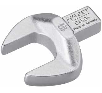 Hazet Einsteck-Maulschlüssel, Einsteck-Vierkant 9 x 12 mm, Außen-Sechskant Profil, 19 mm