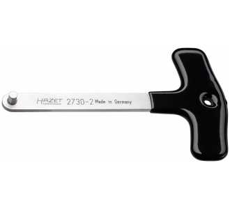 Hazet Handbremsbacken-Haltefeder Werkzeug 2730-2, Innen Sechskant Profil, SW 5 mm