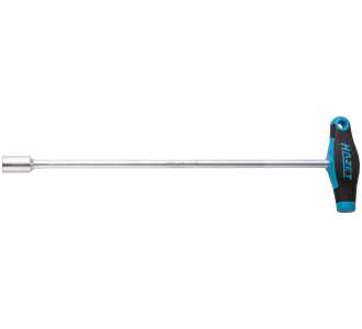 Hazet Steckschlüssel, mit T-Griff, Außen-Sechskant Profil, 13 mm, 350 mm