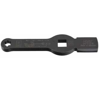 Hazet TORX Schlag-Schlüssel, mit 2 Schlagflächen, Vierkant hohl 20 mm (3/4"), Außen TORX Profil, E18