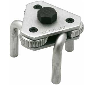Hazet Ölfilter-Schlüssel, Vierkant hohl 10 mm (3/8"), 65 - 115