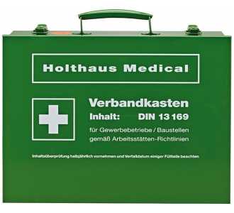 Holthaus Verbandkasten Nr. 63169, DIN 13169-E, grün