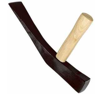 Idealspaten Pflasterhammer 2,5 kg reihn. Form Eschenstiel