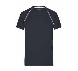 James & Nicholson Funktions-Shirt Herren JN496 Gr. 2XL black/white