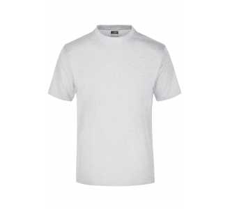 James & Nicholson Komfort-T-Shirt aus Single-Jersey Herren JN001 Gr. M ash