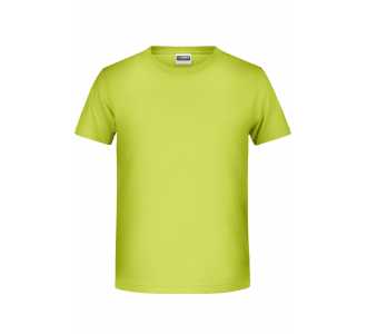 James & Nicholson T-Shirt für Jungen in klassischer Form 8008B Gr. 98/104 acid-yellow