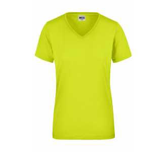 James & Nicholson T-Shirt in Signalfarben Damen JN1837 Gr. 2XL neon-yellow