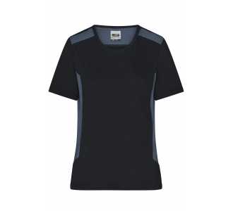 James & Nicholson Workwear T-Shirt Damen JN1823 Gr. 3XL black/carbon