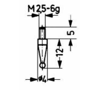 Käfer Messeinsatz Stahl Abb. 18/ 1,0 mm