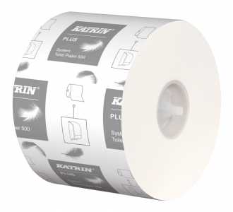 Katrin Plus System Toilet 500 3-lagig, Tissue, weiß
