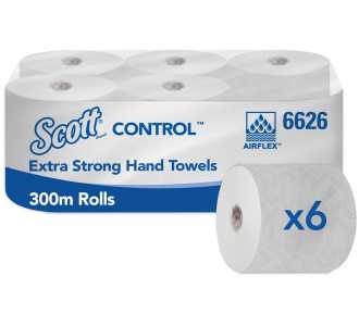 Kimberly-Clark Scott CONTROL EXTRA STRONG Handtücher Rolle / weiß