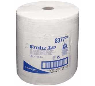 Kimberly-Clark Wischtücher WYPALL X80, weiß, 31,5x34cm, 475Blatt