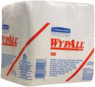 Kimberly-Clark WYPALL X80 Wischtücher 31,5x33 weiß Btl. 4x50Tü.
