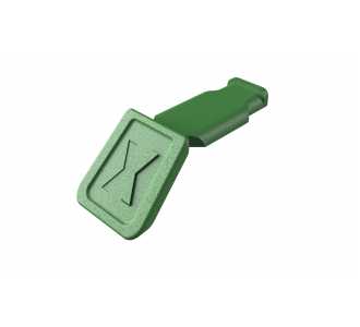 Knipex ColorCode Clips grün (10 Stück) 21 mm