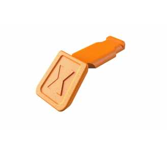 Knipex ColorCode Clips orange (10 Stück) 21 mm