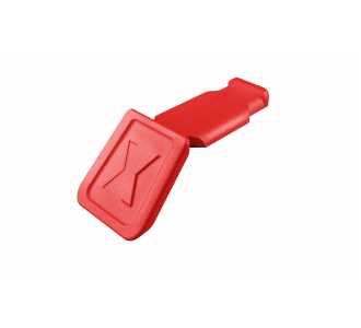 Knipex ColorCode Clips rot (10 Stück) 21 mm