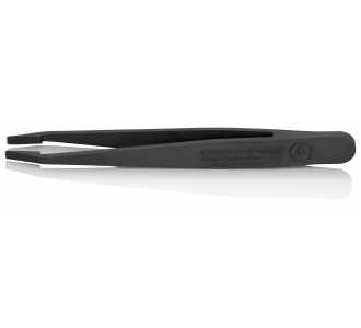 Knipex Kunststoffpinzette, ESD glatt, 115 mm, Spitzenbreite 3.3 mm