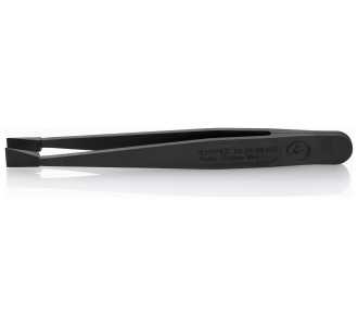 Knipex Kunststoffpinzette, ESD glatt, 115 mm, Spitzenbreite 7.7 mm