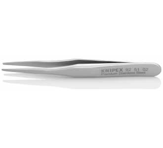 Knipex Mini-Präzisionspinzette Glatt 70 mm, Spitzenbreite 1.2 mm