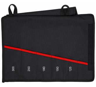 Knipex Rolltasche für Zangenschlüssel leer 6 Fächer 340 mm