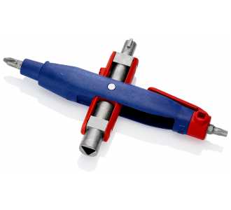 Knipex Stiftschaltschrankschlüssel für gängige Schränke und Absperrsysteme 145 mm (SB-Karte/Blister)