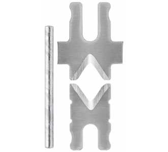 Knipex 1 Paar Ersatzmesser für 12 62 180 20 mm
