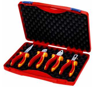 Knipex Werkzeug-Box "RED" Elektro Set 1 4-tlg.